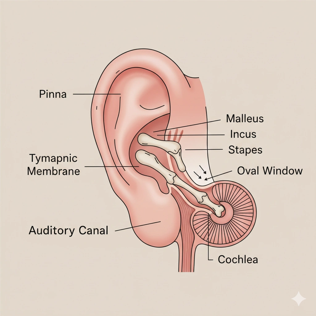 NursesPath | Sound waves in the ear