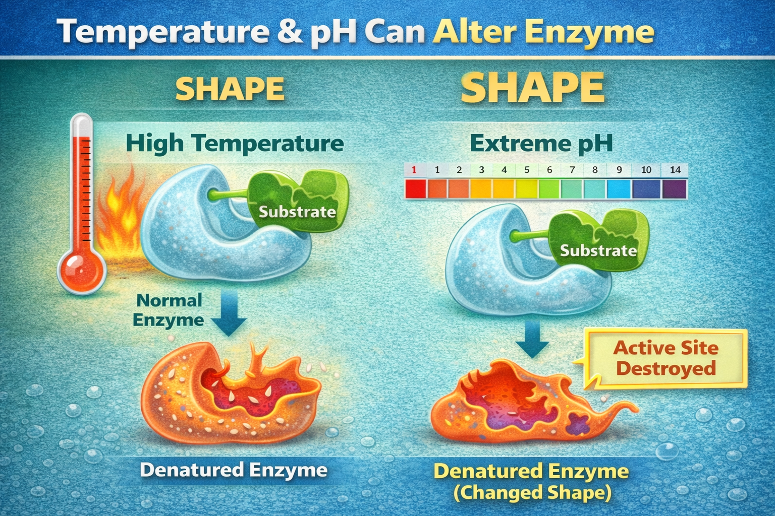 NursesPath |Factors affecting Enzymes