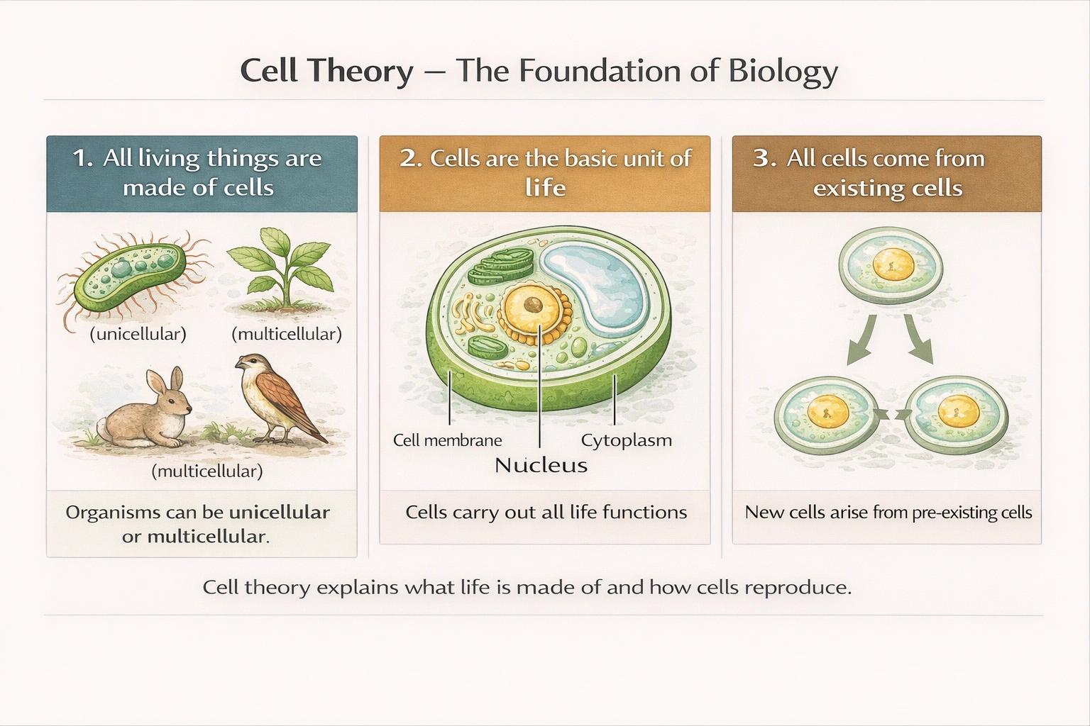 Cell Theory The Foundation of Biology