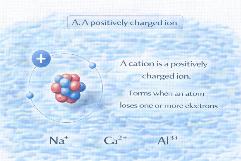 What is a cation?