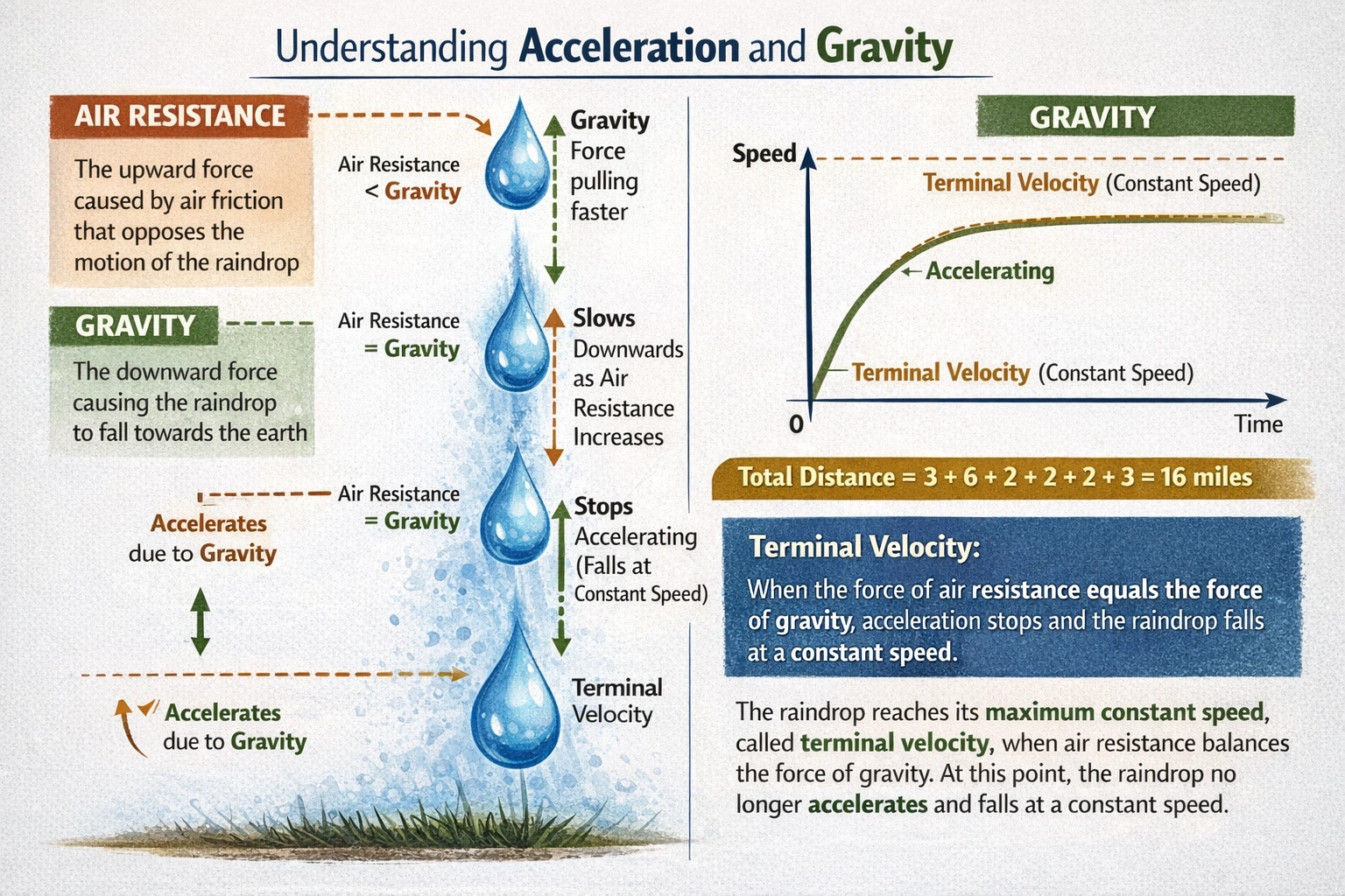 NursesPath| air resistance vs Gravity