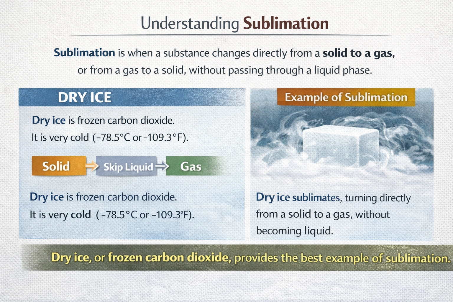 NursesPath \ dry ice sublimation