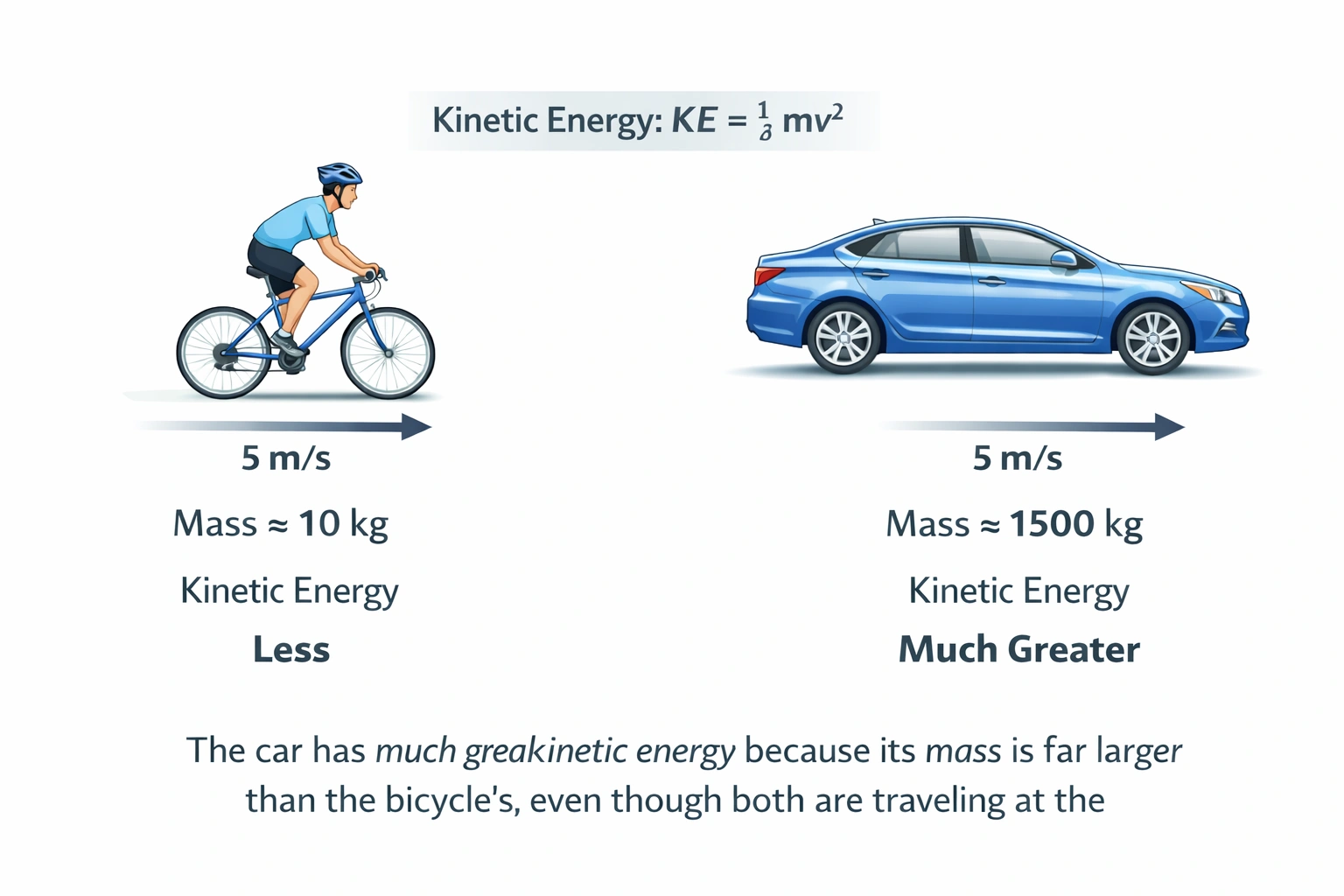 NursesPath | mass vs kinetic energy