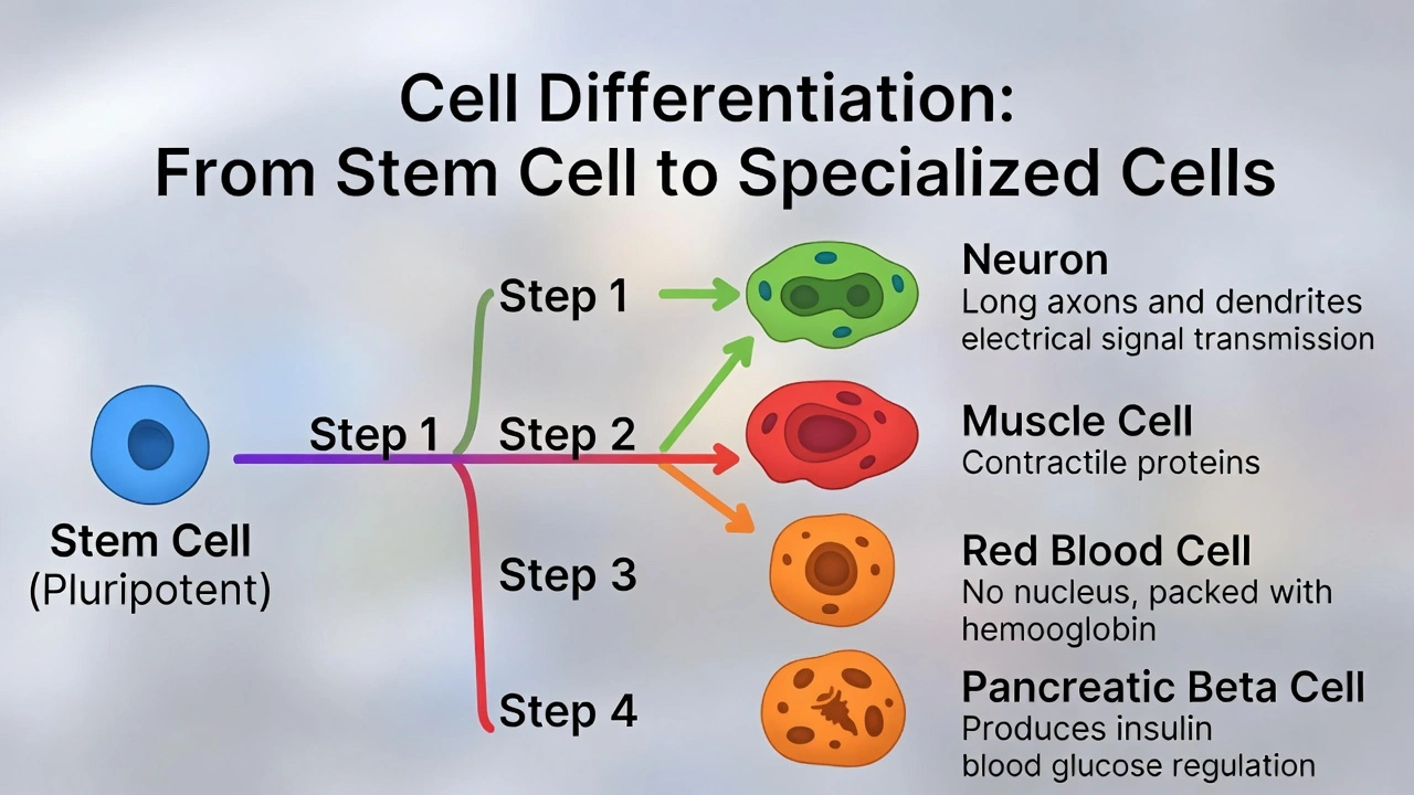 What is the most likely reason that cells differentiate?