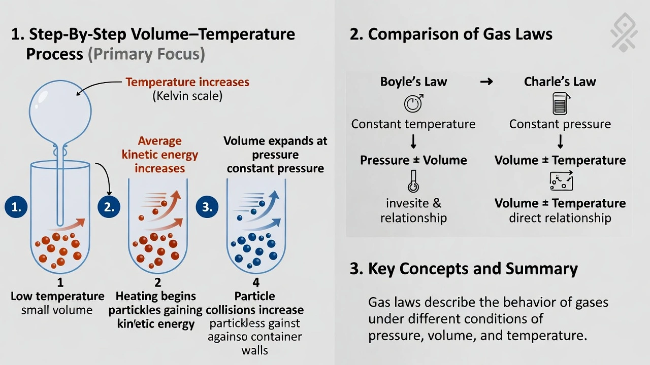 Which of the following terms matches the definition: the volume of a gas varies indirectly with temperature with pressure constant.