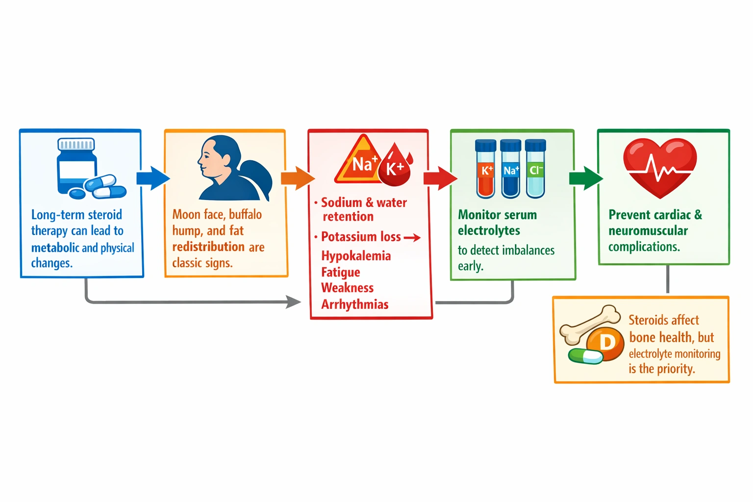A client who has been taking a glucocorticoid for several months arrives in the clinic. The nurse notes the client's cheeks appear full, and a prominent hump of fat is present on the upper back. The nurse will ask the provider to order which of these laboratory tests?