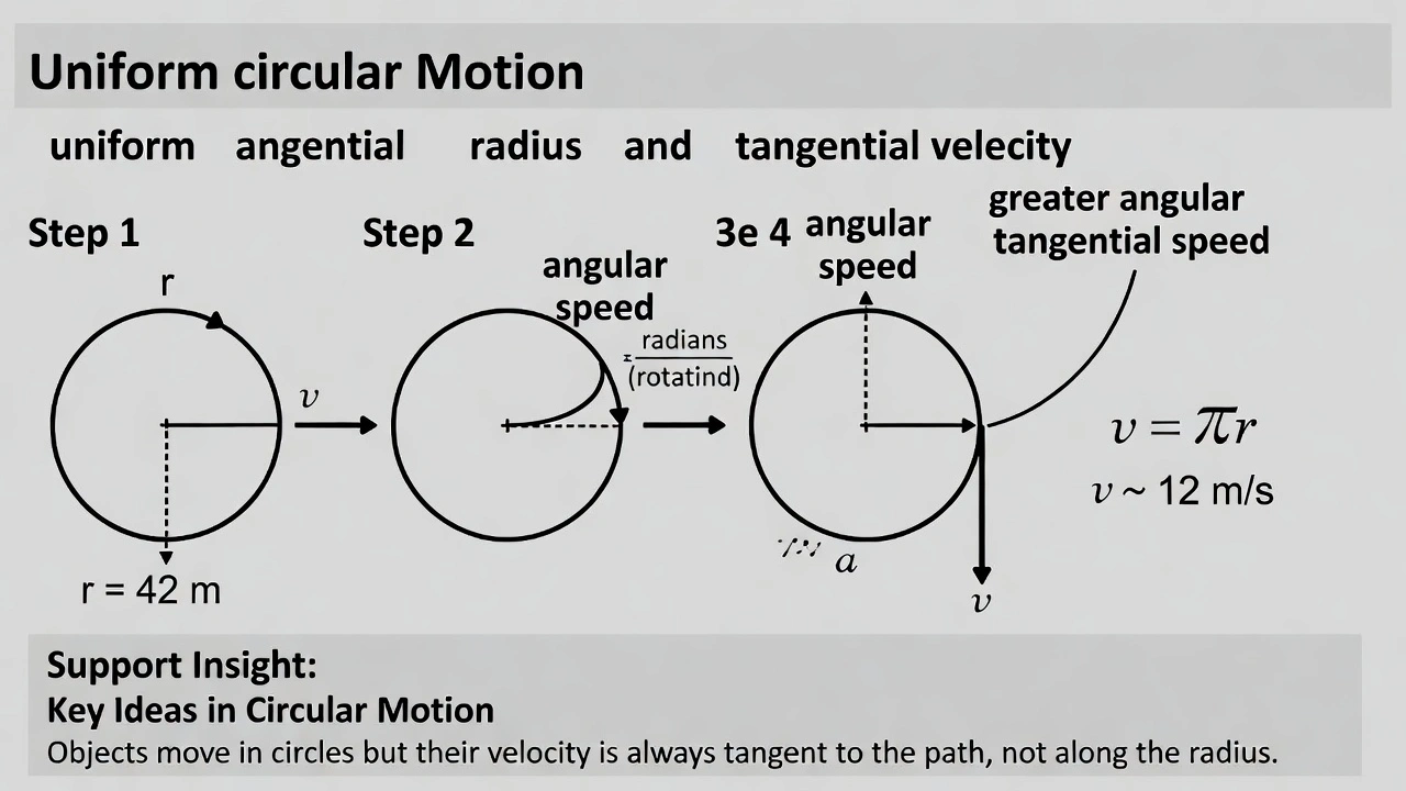 An object in uniform circular motion with a radius of 42 meters has an angular frequency of 0.29 hertz. What is its velocity?