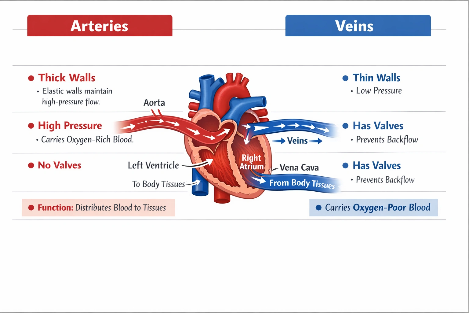 What type of vessel carries oxygen-rich blood from the heart to other tissues of the body?